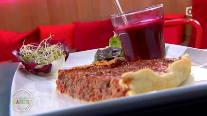 Recette de la quiche croustillante au chorizo pimenté