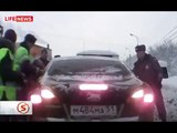 İnatçı sürücüye inatçı polis