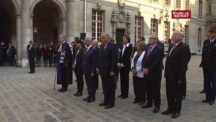 Les hommages de Gérard Larcher et Claude Bartolone aux héros de la Résistance