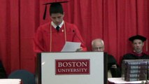 Boston University Philosophy Commencement Student Speech 2013