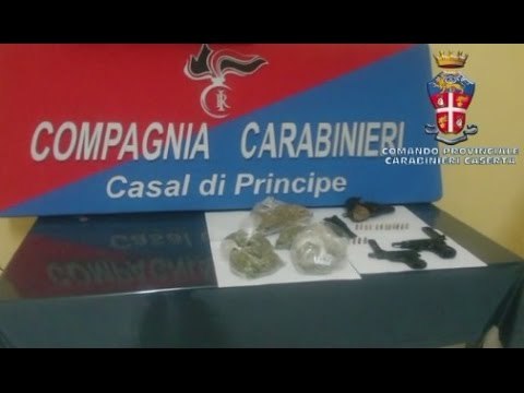 Casal di Principe (CE) - Armi e droga, tre arresti (26.05.15)