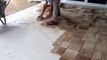 Laying Thin Pavers Over Concrete