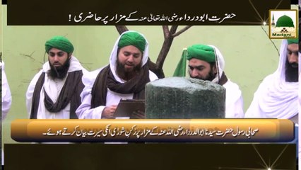 Short Clip - Hazrat Abu Dadra Ke Mazar Par Hazri