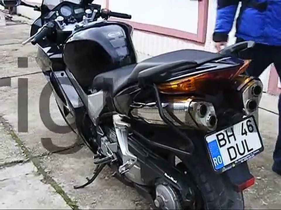 Honda VFR 800 Vtec Exhaust modificated
