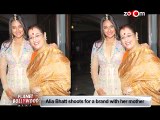 Alia Bhatt shoots for a brand with her mother like Deepika Padukone - Bollywood News