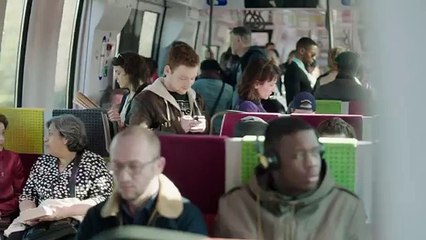 Being pour SNCF, Stif - «Le temps d'un trajet, avec Edouard Baer» - mai 2015 - «Textoter»