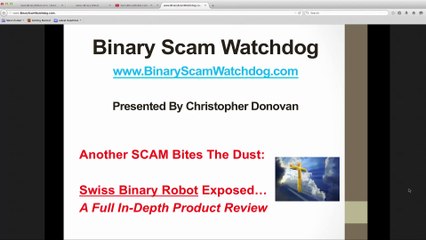 SwissBinaryRobot  Scam Exposed