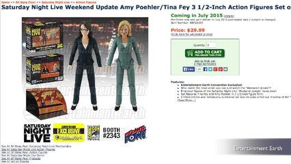 Tina Fey and Amy Poehler 'Weekend Update' action figures coming to Comic-Con
