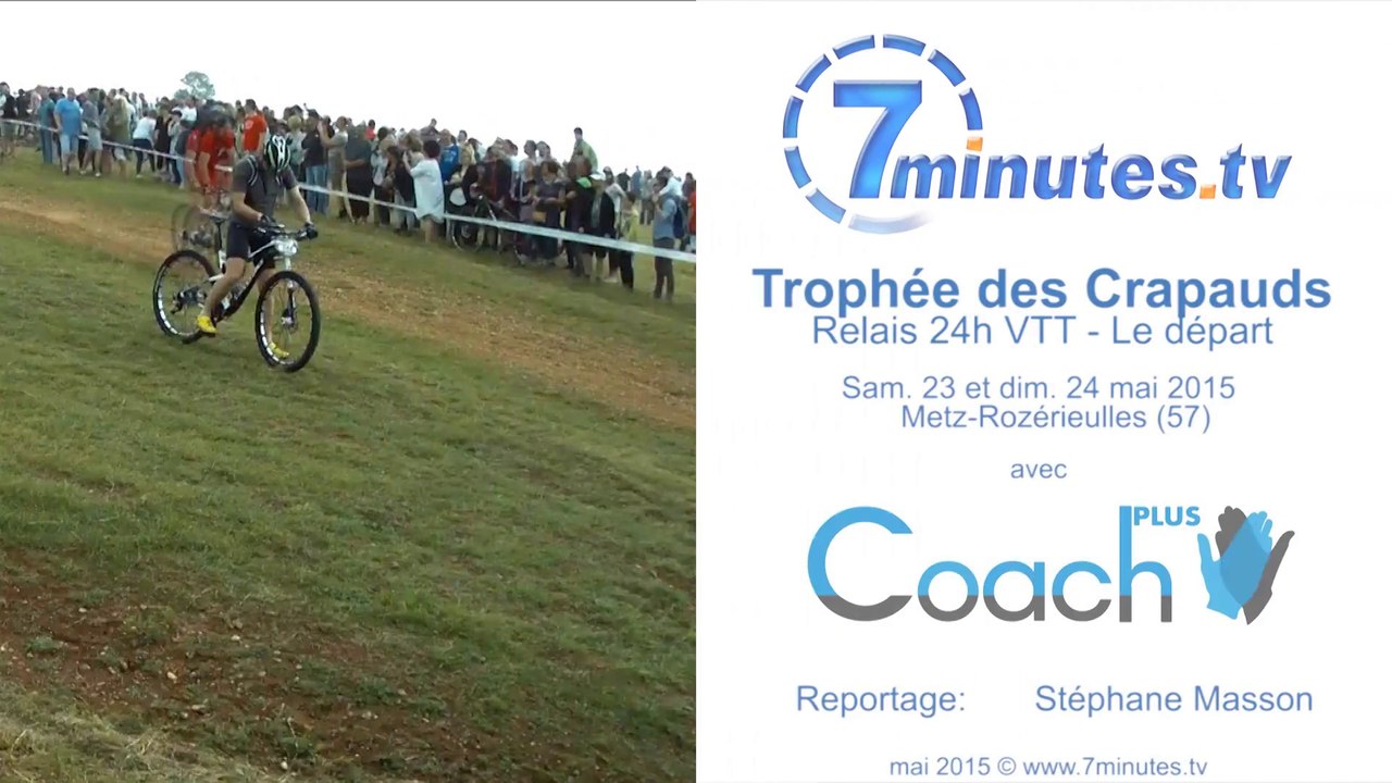 Crapauds 2015 - Le départ