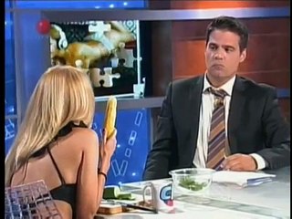 Victoria Lanz  en Chataing TV (Picantisimo) Televen -Venezuela