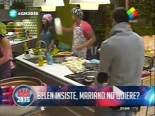 María Belén busca a Mariano pero él la rechaza