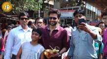 Jackky Bhagnani Visits Siddhivinayak Temple