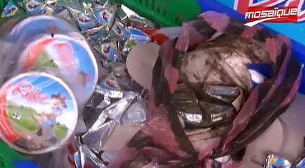 كارثة صحية في مصنع للأجبان والشوكولاطة - شوفوا فاش يوكلوا فينا !!!