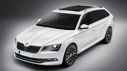 2016 Skoda Superb Combi Unveiled For Frankfurt