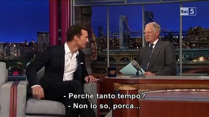 Matthew McConaughey @ David Letterman Show 22/04/13 SUB ITA