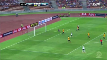 1-2 Harry Kane Second Goal - Malaysia XI vs Tottenham 27.05.2015