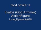 God of War II - Kratos action figure (God armour)