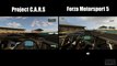 Project CARS vs Forza 5 - #3 - Ariel Atom V8 - Le Mans Bugatti