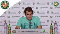 Conférence de presse Roger Federer Roland-Garros 2015 / 2e Tour