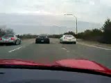 Twin Turbo Corvette Z06 vs Lamborghini Gallardo vs R35 GT-R Skyline