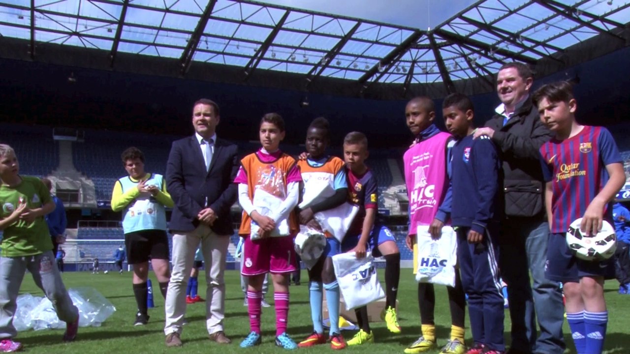Finale de la 15ème édition "HAC mon Parrain" au Stade Océane