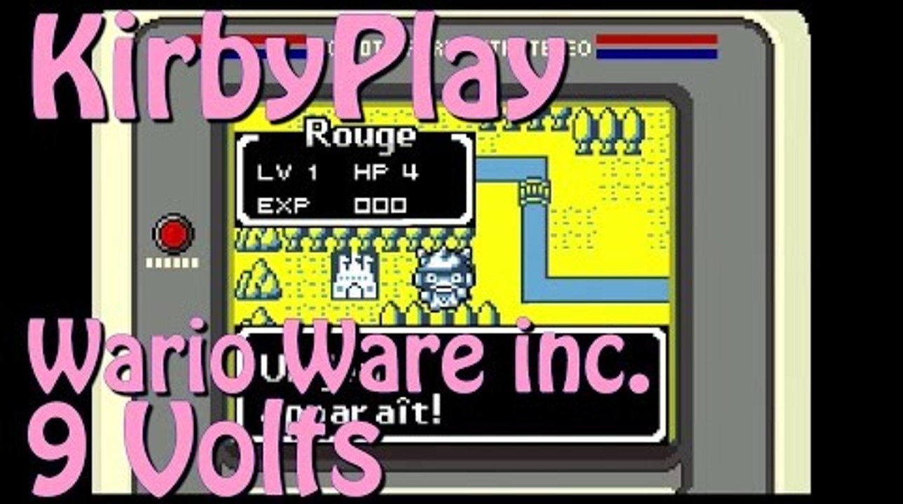 [ KirbyPlay ] Wario Ware Inc ( GBA ) 9 volts