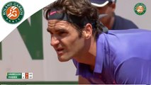 R. Federer v. M. Granollers 2015 French Open Men's Highlights / R64