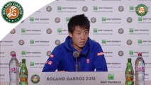 Conférence de presse Kei Nishikori / 2e Tour