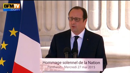 Hollande: "Face à l'humiliation, ils ont dit non"