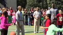 Obama Basketball Highlights: President Shoots Hoops at Easter Egg Roll | The New York Times