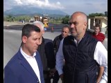 Rama inspekton rrugen Lushnje-Berat- 'U investuan 328 milion lekë' - Albanian Screen TV