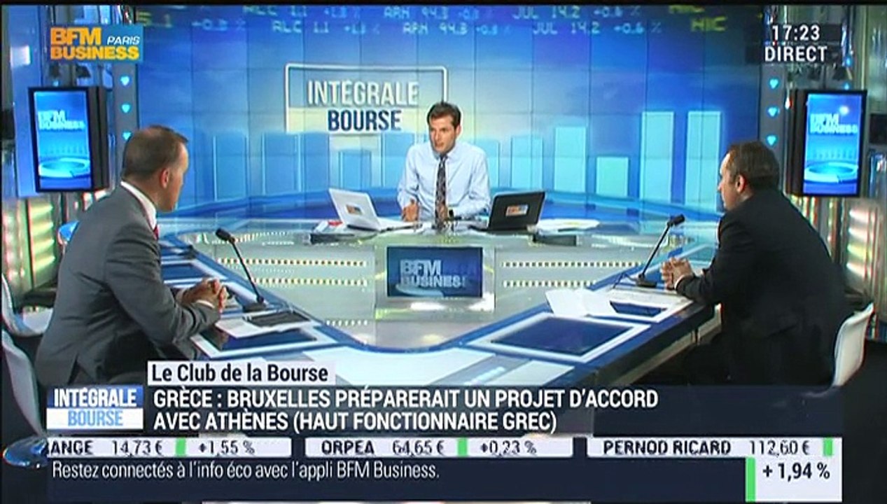 Le Club de la Bourse: Bertrand Lamielle, Jérôme Vinerier et Jean-Jacques Ohana - 27/05