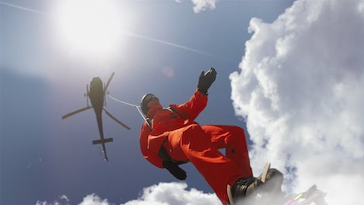 Snowboarding in the Clouds