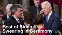 Best of Joe Biden during Senate swearing in ceremony