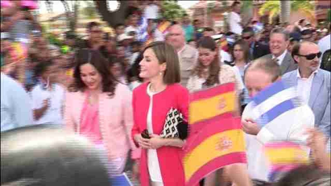 Queen Letizia of Spain visits Comayagua during Honduran visit