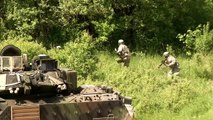 HOHENFELS, GERMANY!  Slovenian Soldiers Conduct Urban Assault - Combined Resolve II