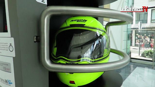 C'est la première consigne pour les casques des motards.
