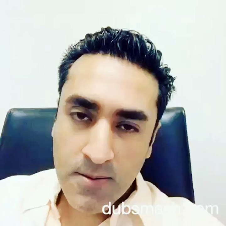 VishaLL Kalwani - dubsmashing Ajay Devgan in this funny video
