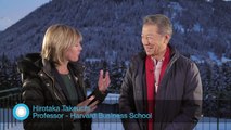 WEF Davos 2015 Hub Culture Interview with Hirotaka Takeuchi