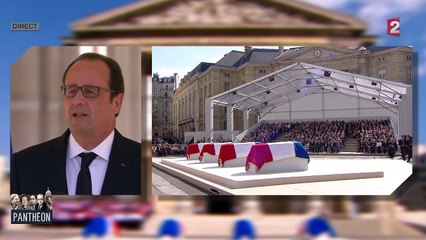 Panthéon : le discours intégral de Hollande