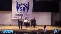 Promo لقاء باسم يوسف ووائل غنيم ومحمد طلبة بجامعة عين شمس