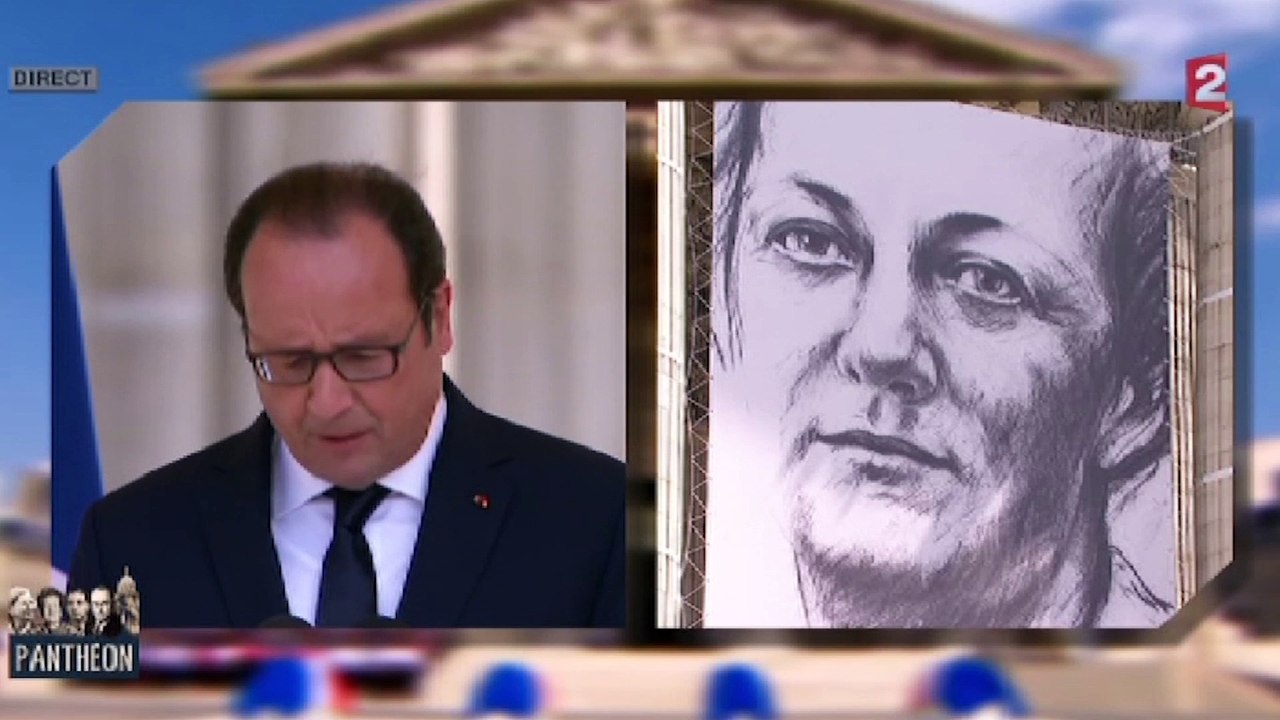 Panthéonisation : François Hollande fait un discours très actuel