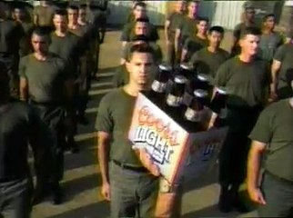 Publicité américaine pour de la bière