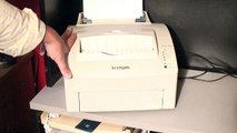 Using Household Electronics : Using a Laser Printer