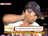 Passenger robs taxi driver in QC