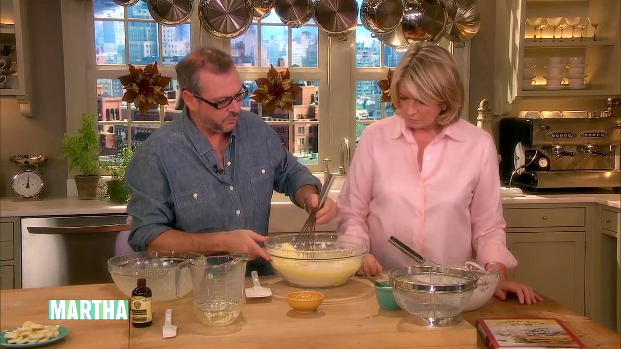 Blueberry and Banana Walnut Pancakes - Martha Stewart