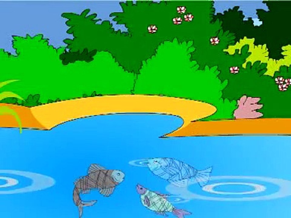 Tales of panchatantra-Stories-panchatantra stories-english stories-tale on The clever fish