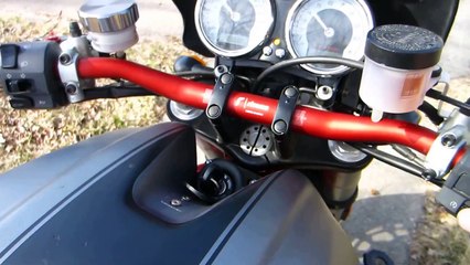 Ducati Monster S4R Testastretta walkaround & startup danmoto exhaust