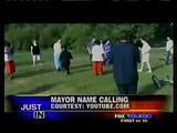 Clip catches mayor yelling at teen