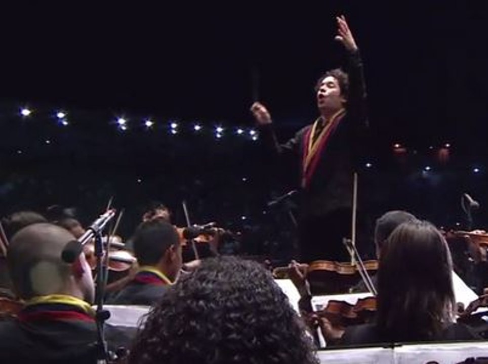 Dudamel y la Orquesta Sinfónica Simón Bolívar estremecieron a Cumaná con "Alma Llanera"